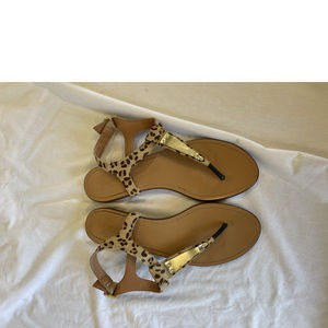 Halogen Cheetah Sandals (Size 6.5)